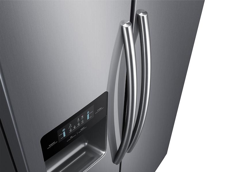 Samsung RS25H5111SR 25 cu. ft. Side-by-Side Refrigerator with In-Door Ice Maker in Stainless Steel
