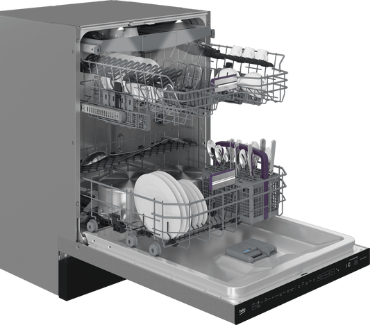 Beko DDT39434XIHC2 Tall Tub Dishwasher with (16 place settings, 39")