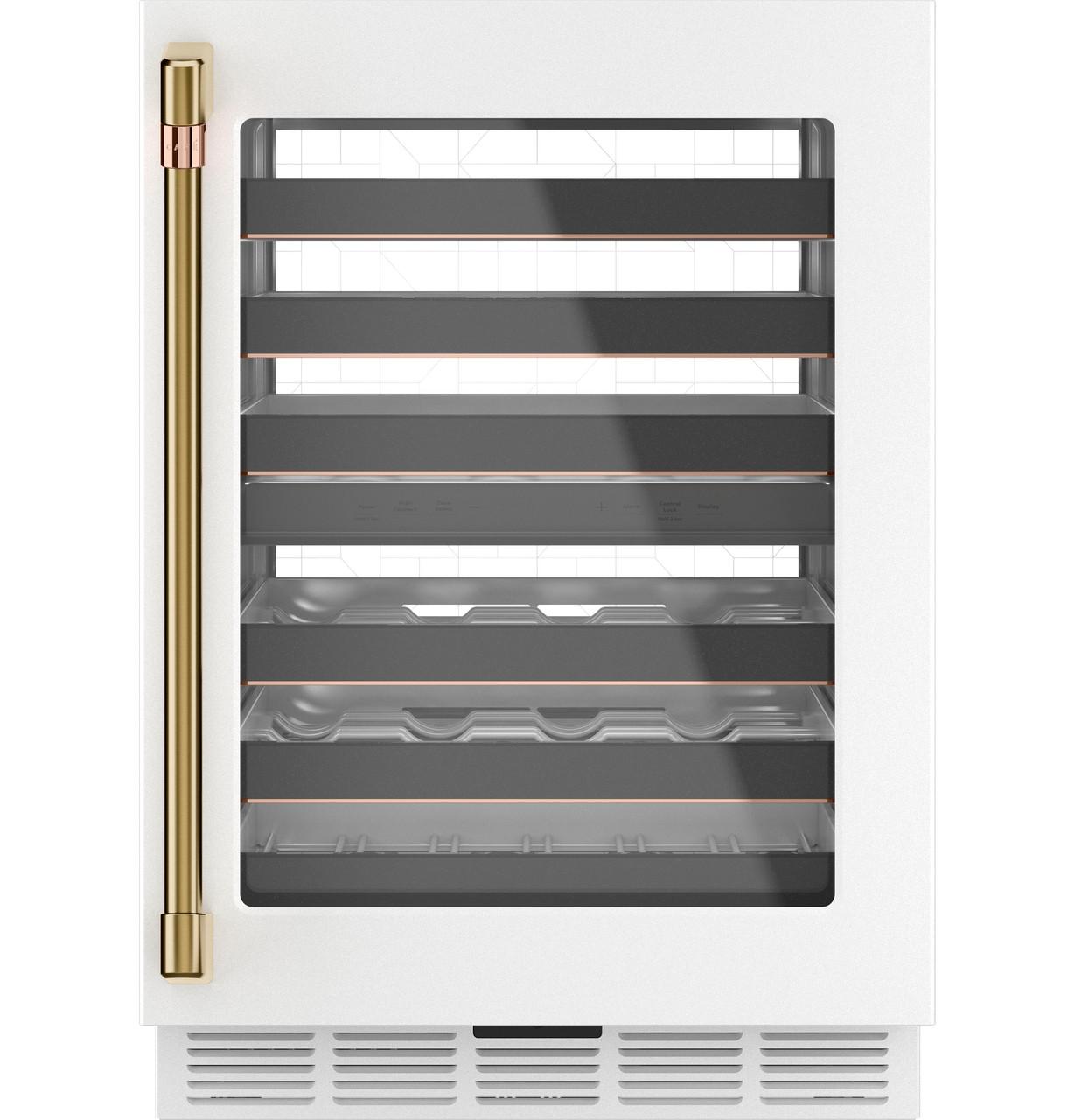 Cafe CXQW1H1PPCG CAF(EBACK)™ Undercounter Handle Kit - Brushed Brass