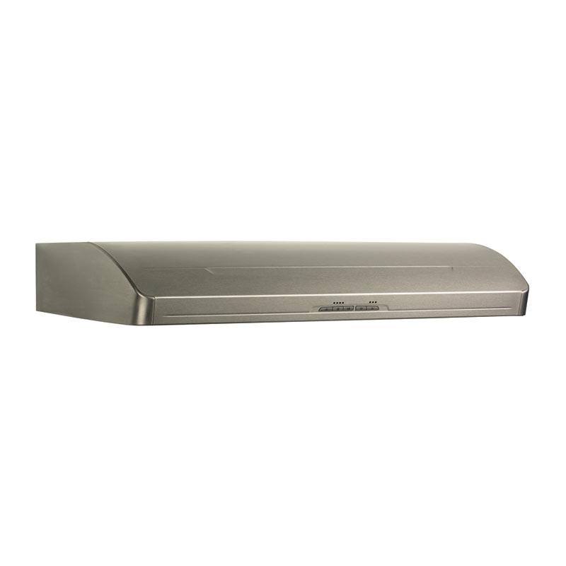 Broan Elite 600 CFM Internal Blower, 36" wide Undercabinet Mount Range Hood in Stainless Steel