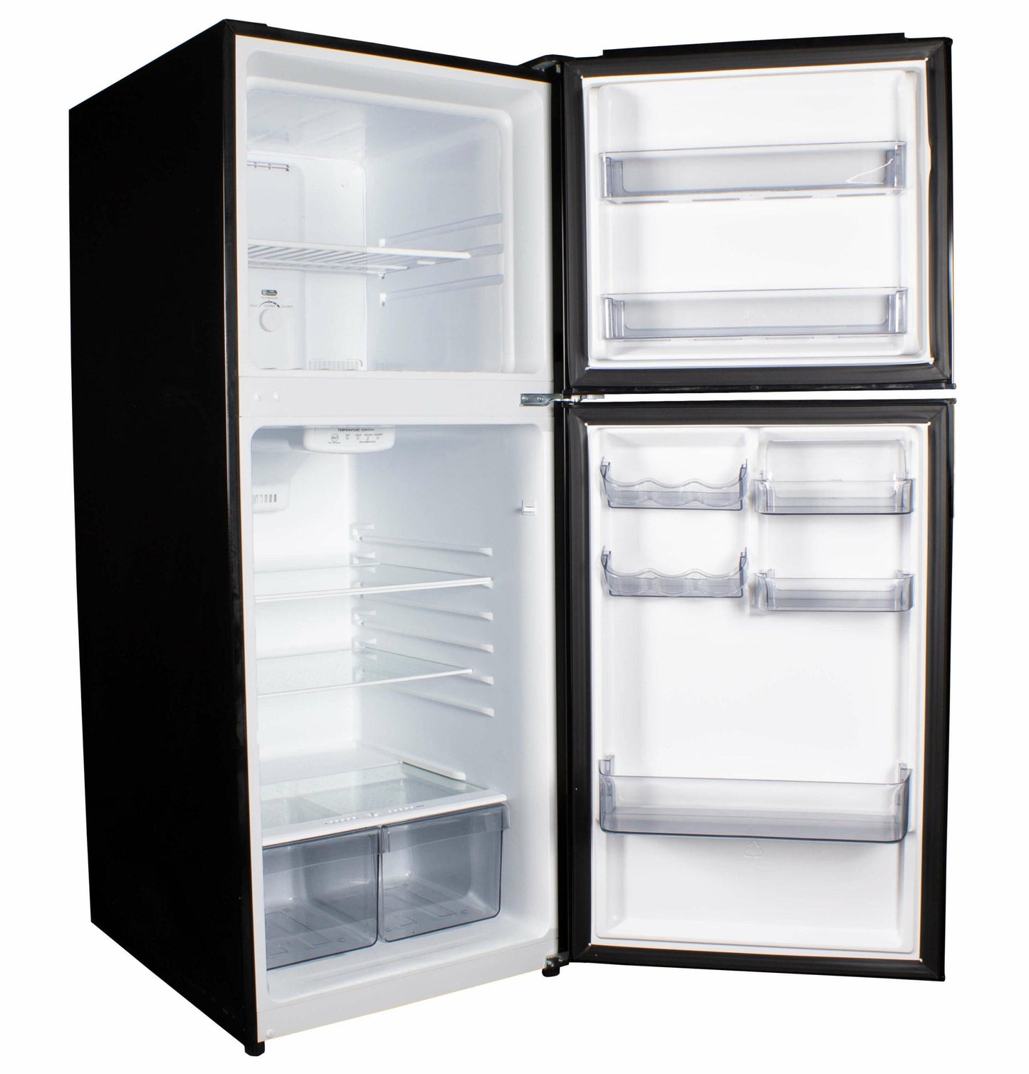 DFF101B1BDB Danby 10.1 cu. ft. Top Mount Apartment Size Fridge in Black