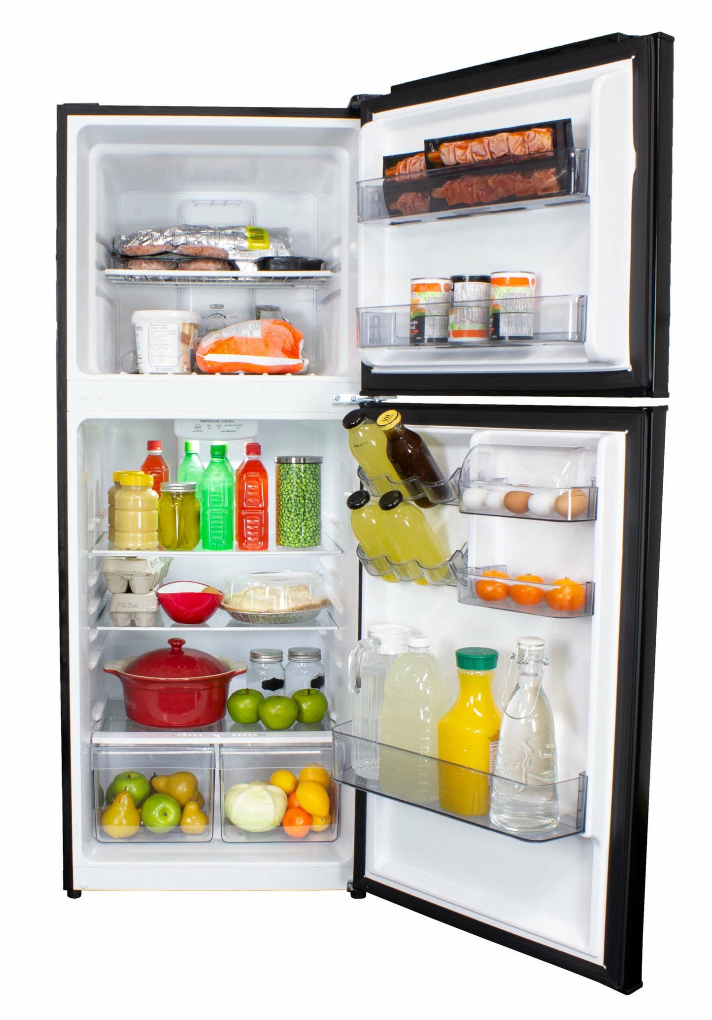DFF101B1BDB Danby 10.1 cu. ft. Top Mount Apartment Size Fridge in Black