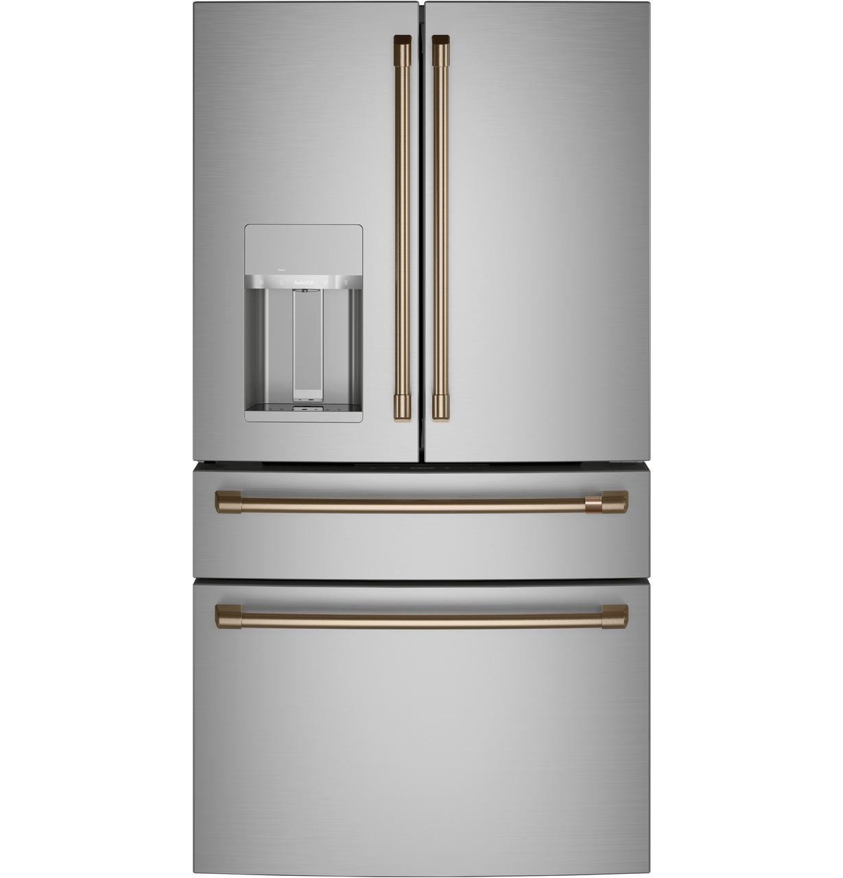 Cafe CVE28DP2NS1 CAF(EBACK)™ ENERGY STAR® 27.8 Cu. Ft. Smart 4-Door French-Door Refrigerator