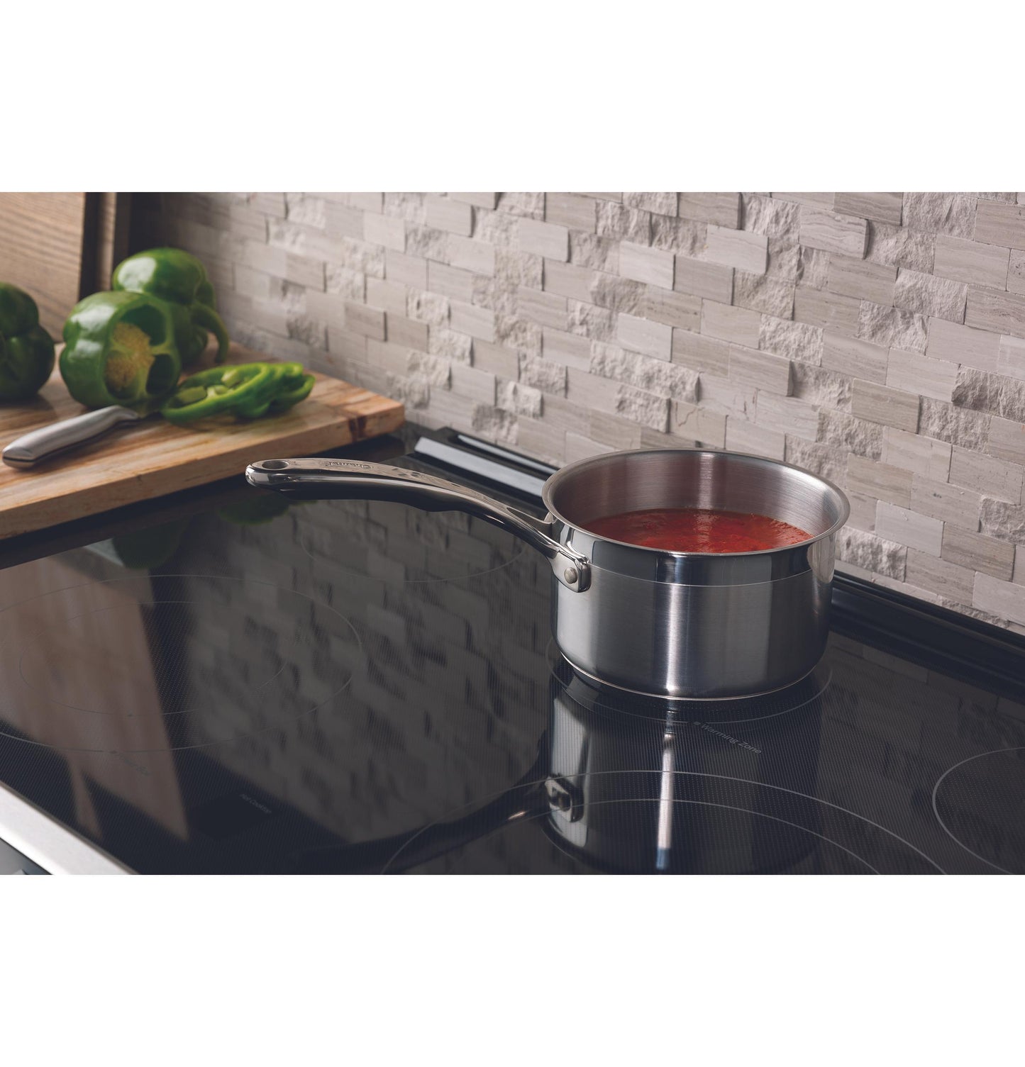 GE® 30" Slide-In Electric Convection Range with No Preheat Air Fry