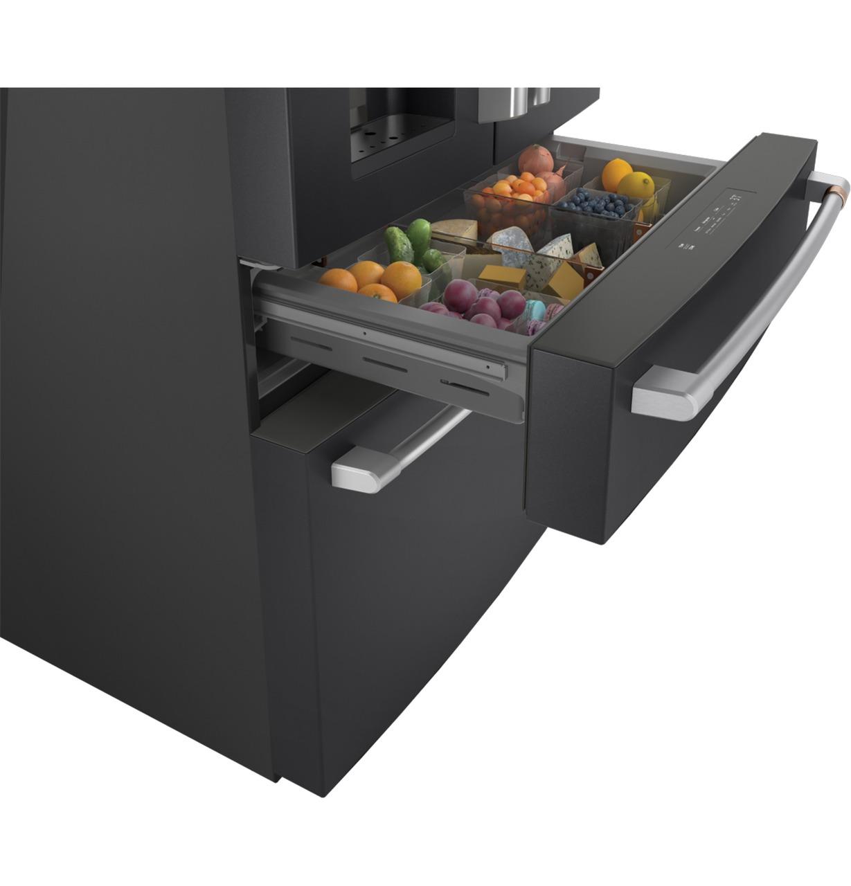 Cafe CVE28DP3ND1 CAF(EBACK)™ ENERGY STAR® 27.8 Cu. Ft. Smart 4-Door French-Door Refrigerator