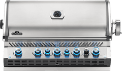 Napoleon Bbq BIPRO665RBPSS3 Built-in Prestige PRO 665 RB with Infrared Rear Burner , Propane, Stainless Steel