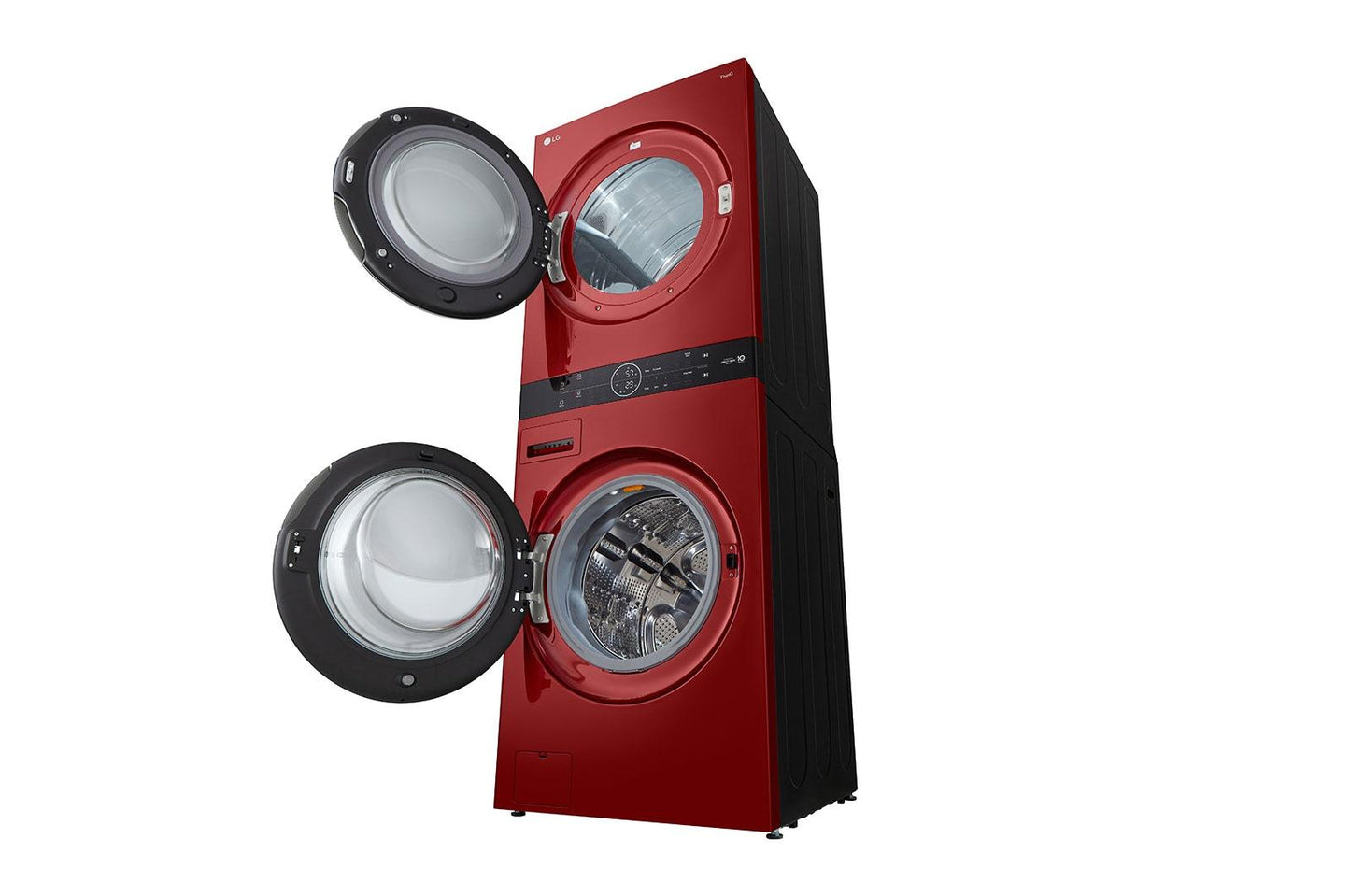 Lg Single Unit Front Load LG WashTower™ with Center Control™ 4.5 cu. ft. Washer and 7.4 cu. ft. Gas Dryer