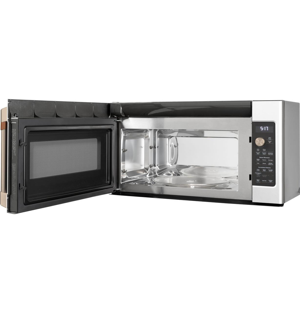 Cafe Caf(eback)™ 1.7 Cu. Ft. Convection Over-the-Range Microwave Oven