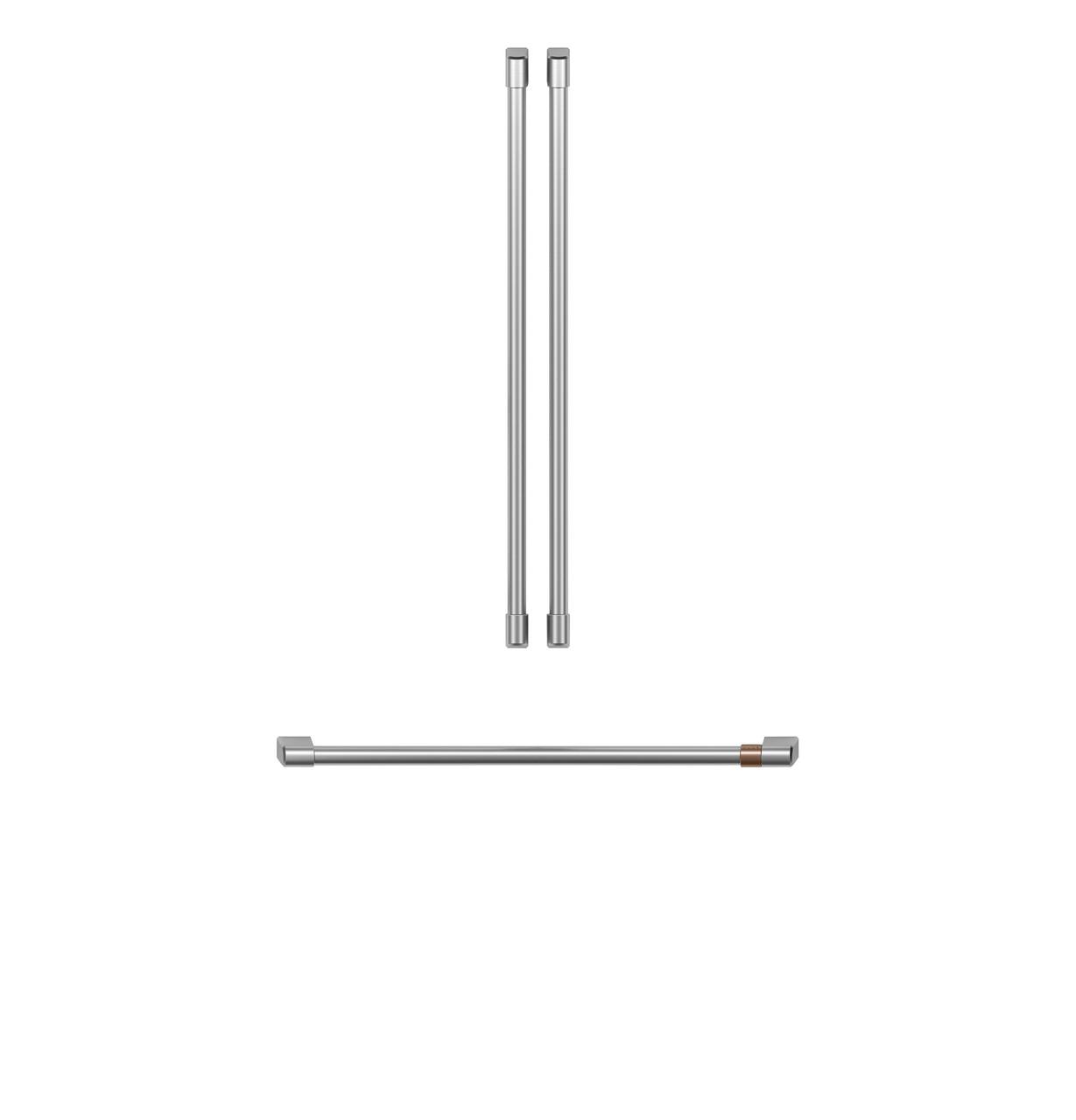 Cafe CXLB3H3PMSS CAF(EBACK)™ Refrigeration Handle Kit - Brushed Stainless