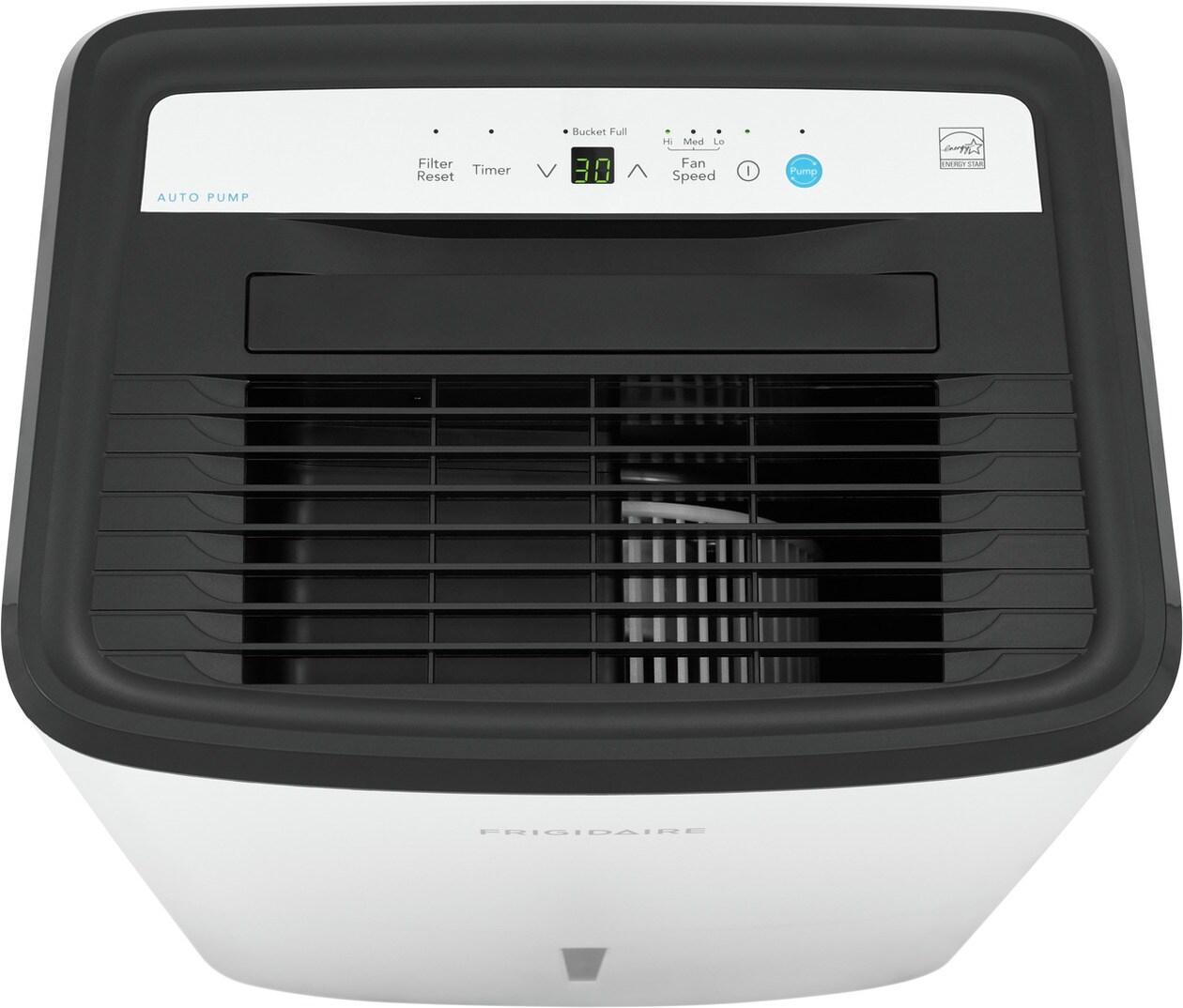 FFAP5033W1 Frigidaire High Humidity 50 Pint Capacity Dehumidifier with Built In Pump