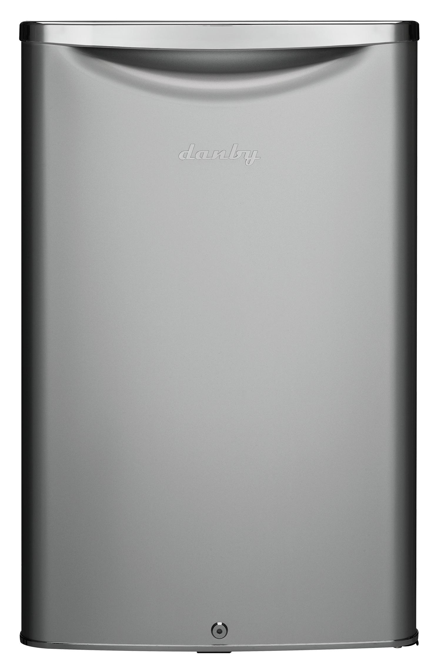 Danby 4.4 cu. ft. Retro Compact Fridge in Iridium Silver