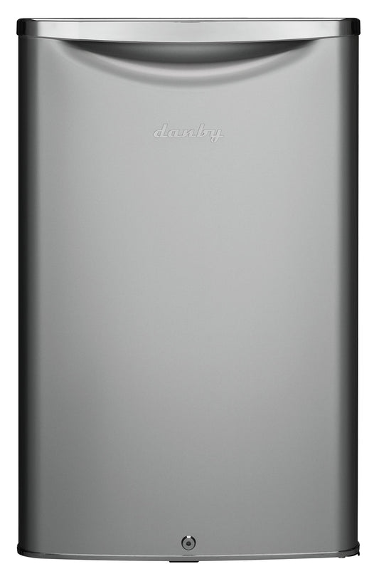 DAR044A6DDB Danby 4.4 cu. ft. Retro Compact Fridge in Iridium Silver