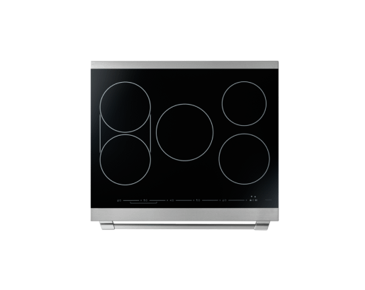 Dacor HIPR30S 30" Induction Pro Range, Silver Stainless Steel