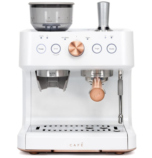 Cafe C7CESAS4RW3 CAF(EBACK)™ BELLISSIMO Semi Automatic Espresso Machine + Frother