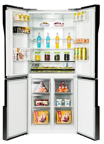 Avanti FF4D15H3S Refrig/Freez 4Dr 15.3CF Stainless