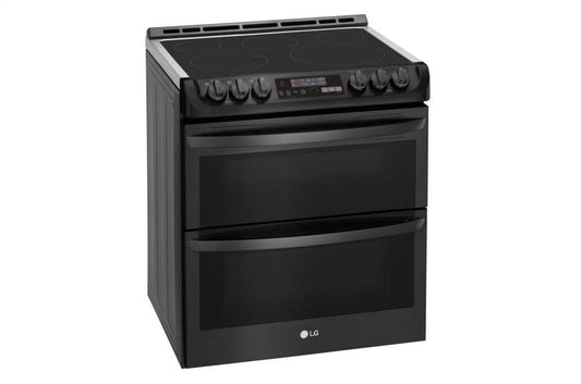 Lg LTE4815BM 7.3 cu. ft. Smart wi-fi Enabled Electric Double Oven Slide-In Range with ProBake Convection® and EasyClean®