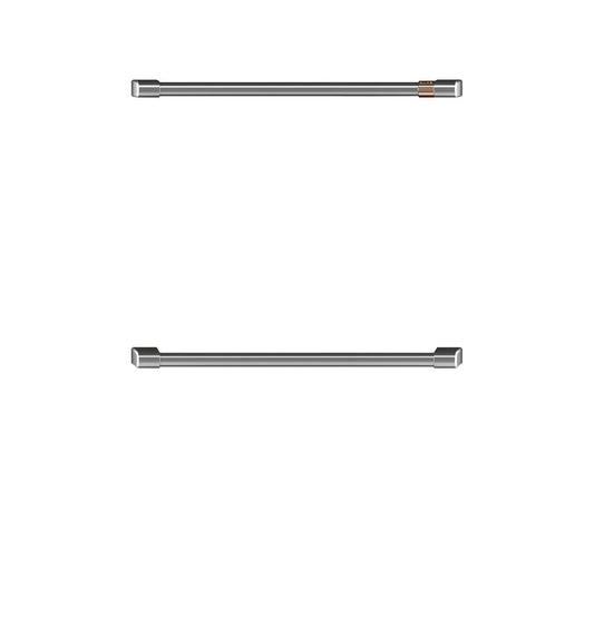 Cafe CXWD0H0PMSS CAF(EBACK)™ 2 - 30" Double Wall Oven Handles - Brushed Stainless