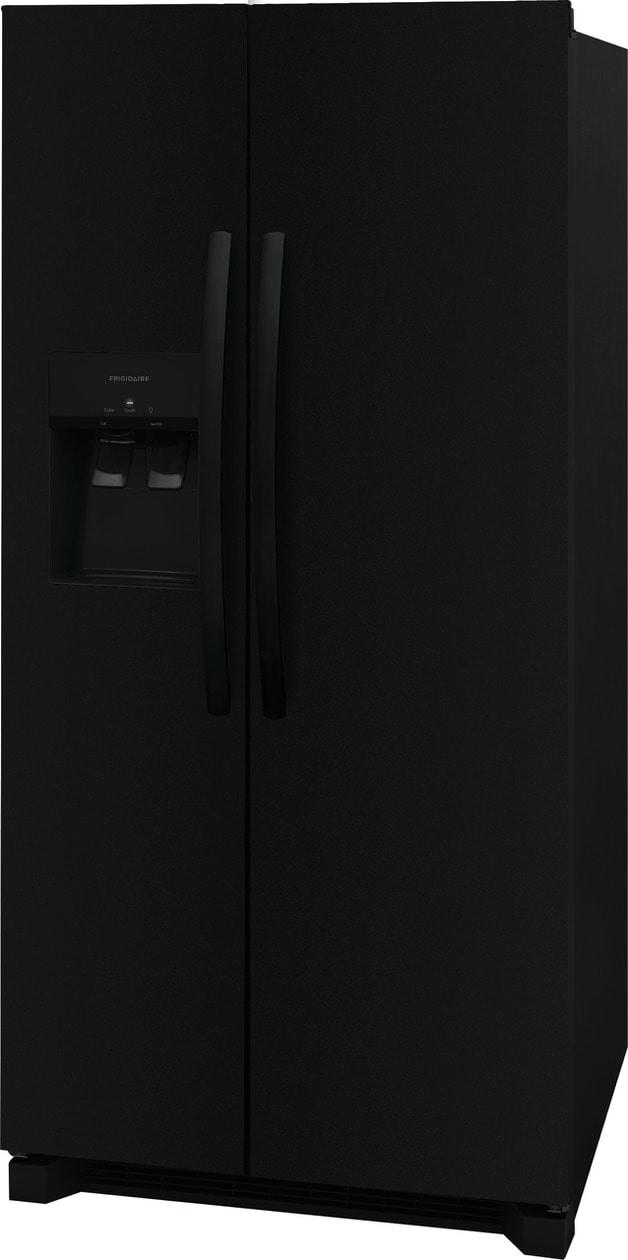 Frigidaire FRSS2323AB 22 Cu. Ft. 33" Standard Depth Side by Side Refrigerator