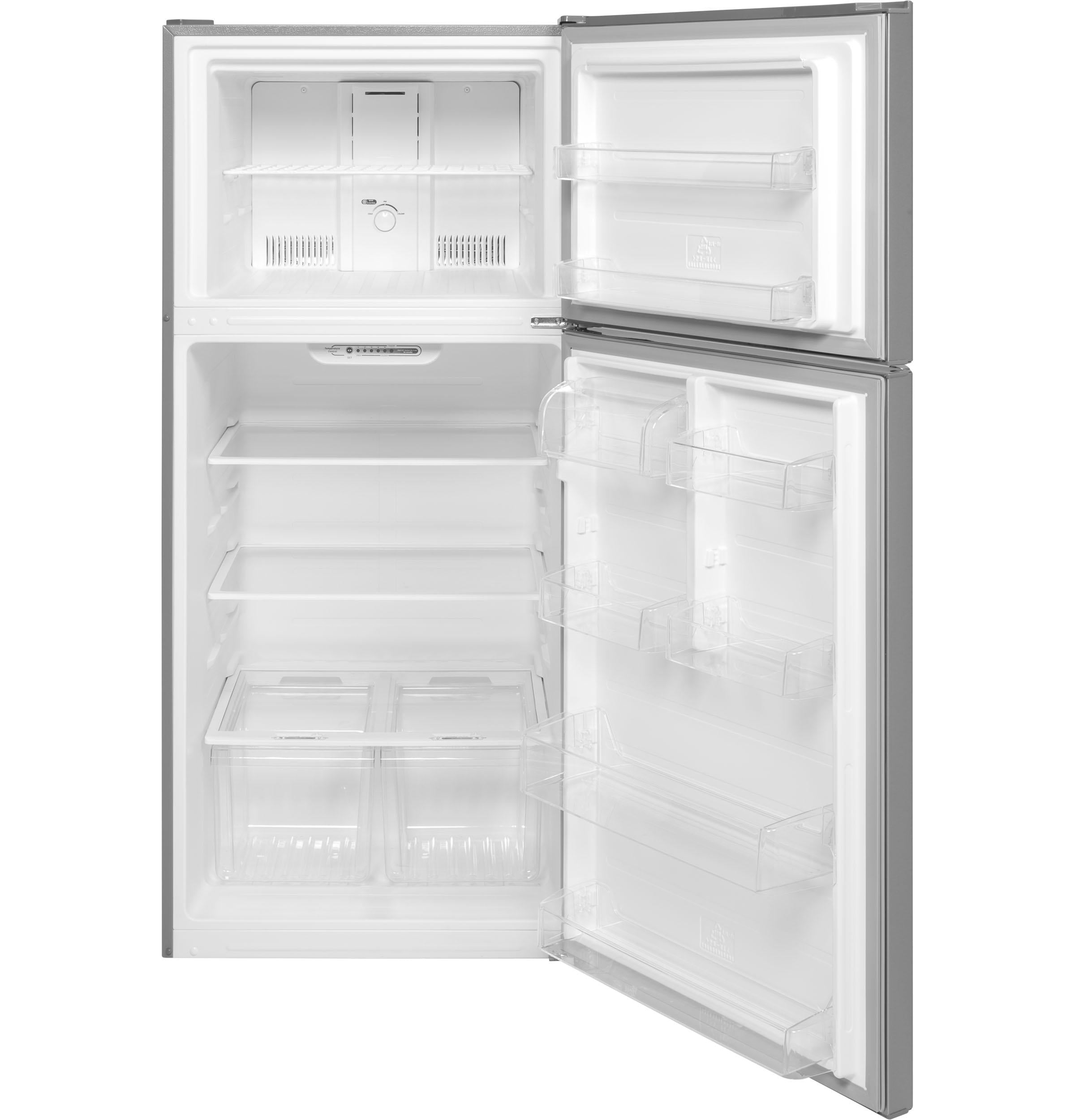 GTE18MSRRSS GE® ENERGY STAR® 18.3 Cu. Ft. Top-Freezer Refrigerator