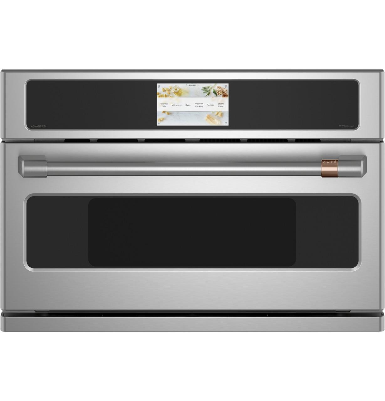 Cafe Caf(eback)™ 30" Smart Five in One Oven with 120V Advantium® Technology