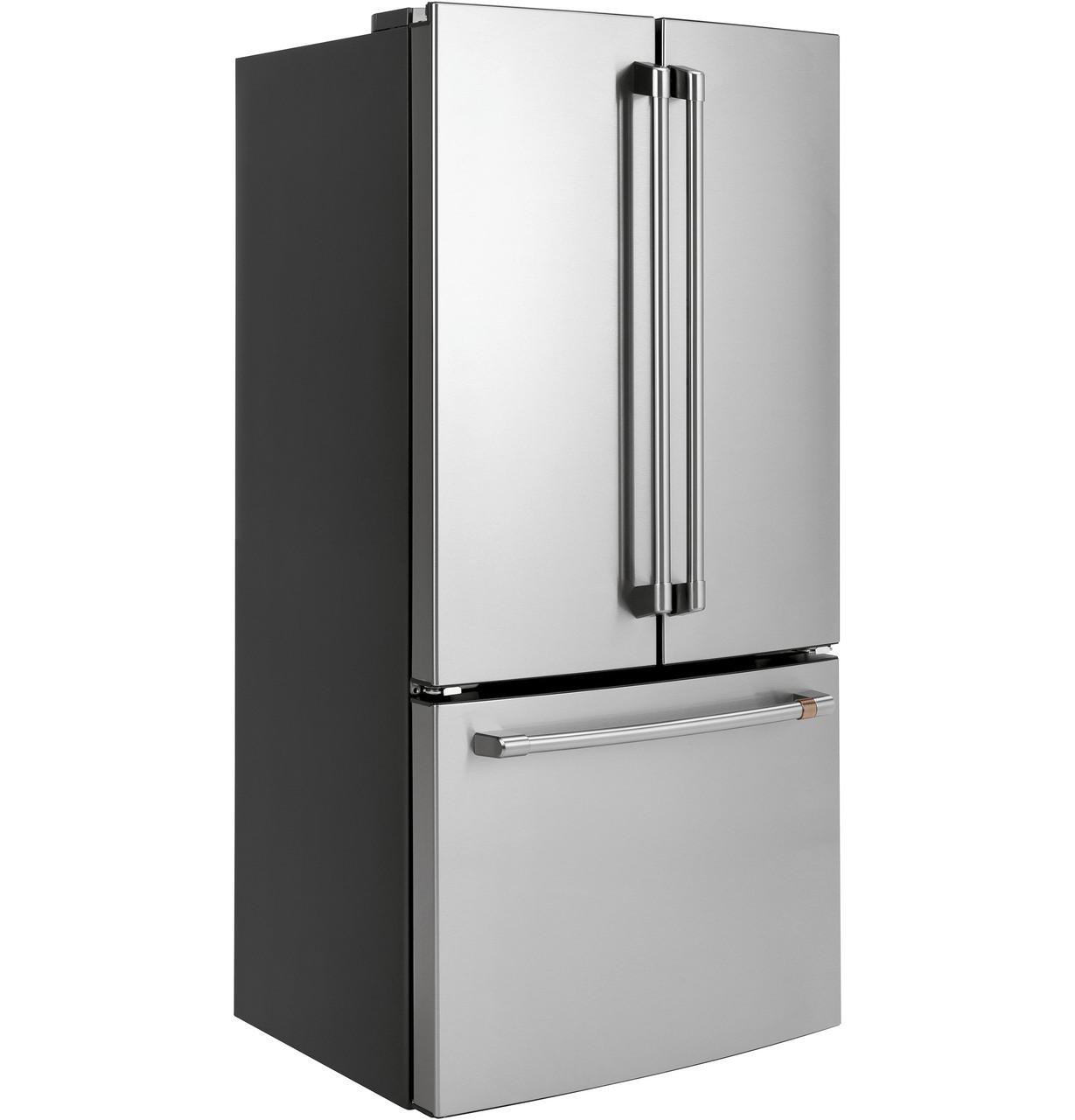 Cafe CWE19SP2NS1 CAF(EBACK)™ ENERGY STAR® 18.6 Cu. Ft. Counter-Depth French-Door Refrigerator