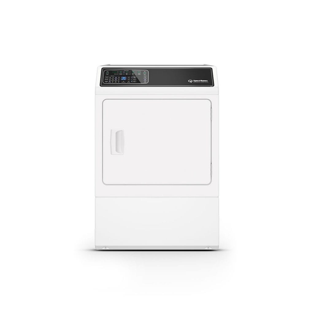 DF7 White Gas Dryer with Front Control  5-Year Warranty