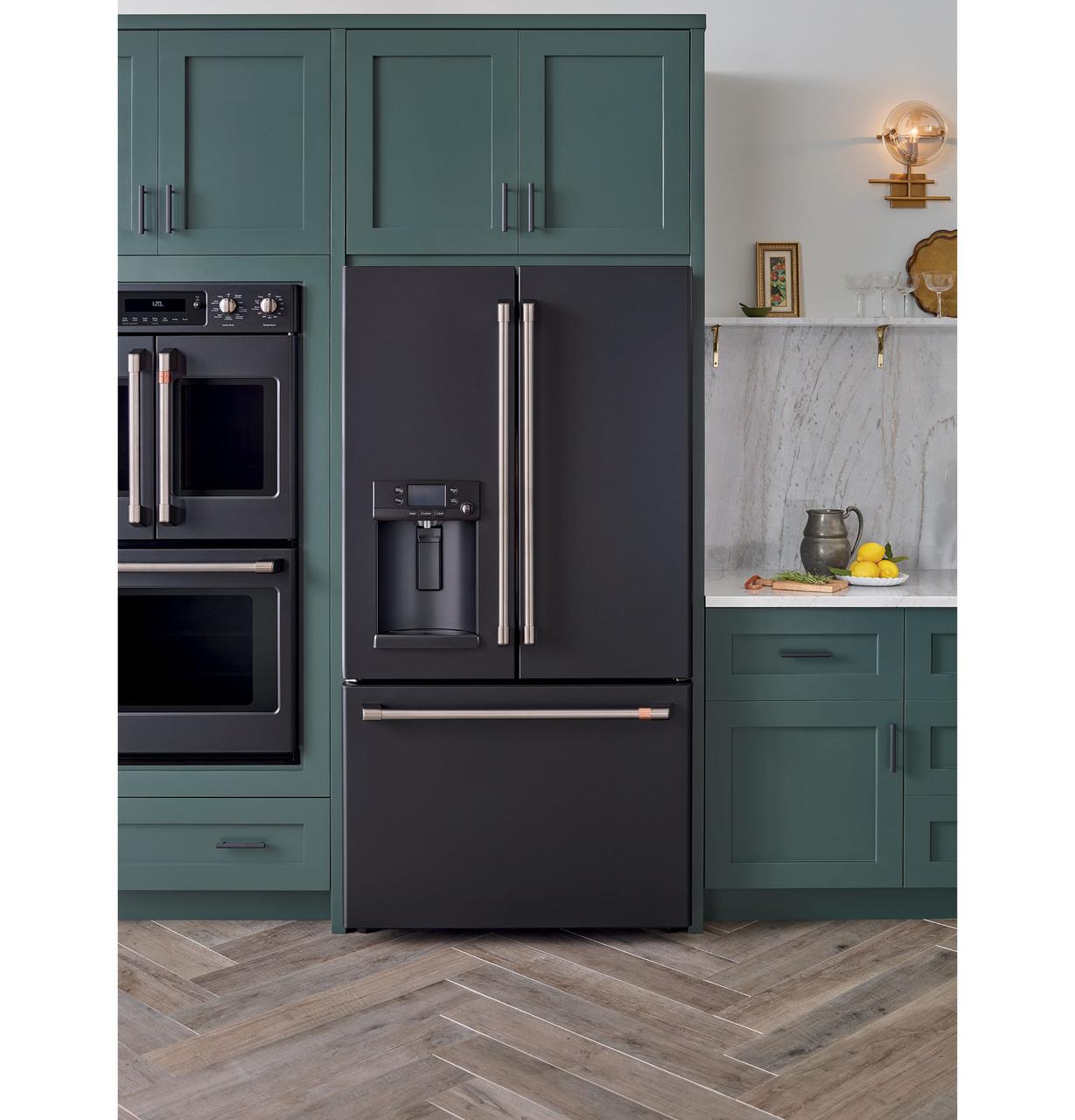 Cafe CYE22TP3MD1 CAF(EBACK)™ ENERGY STAR® 22.1 Cu. Ft. Smart Counter-Depth French-Door Refrigerator with Hot Water Dispenser