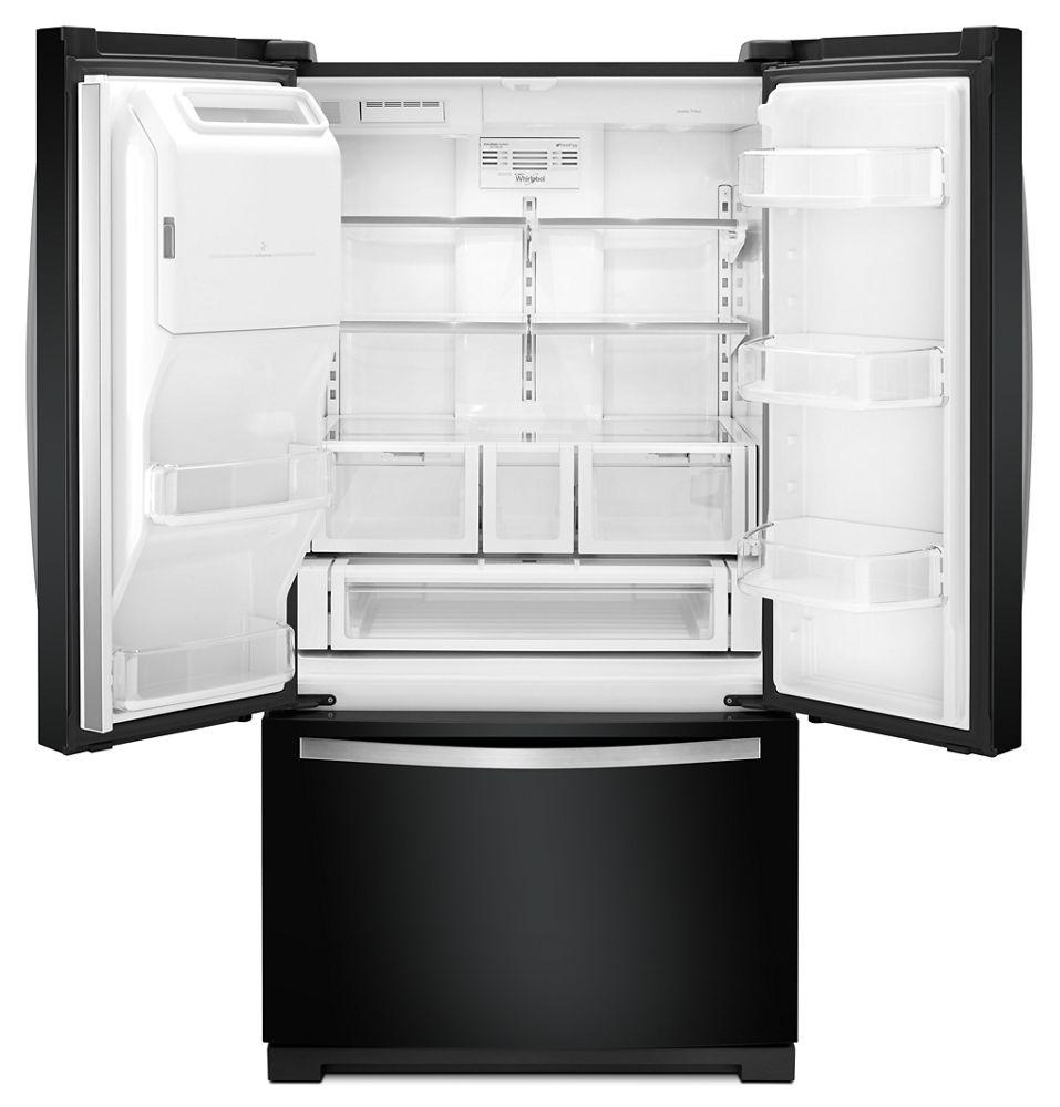 Whirlpool 36-inch Wide French Door Bottom Freezer Refrigerator with StoreRight System - 27cu. ft.
