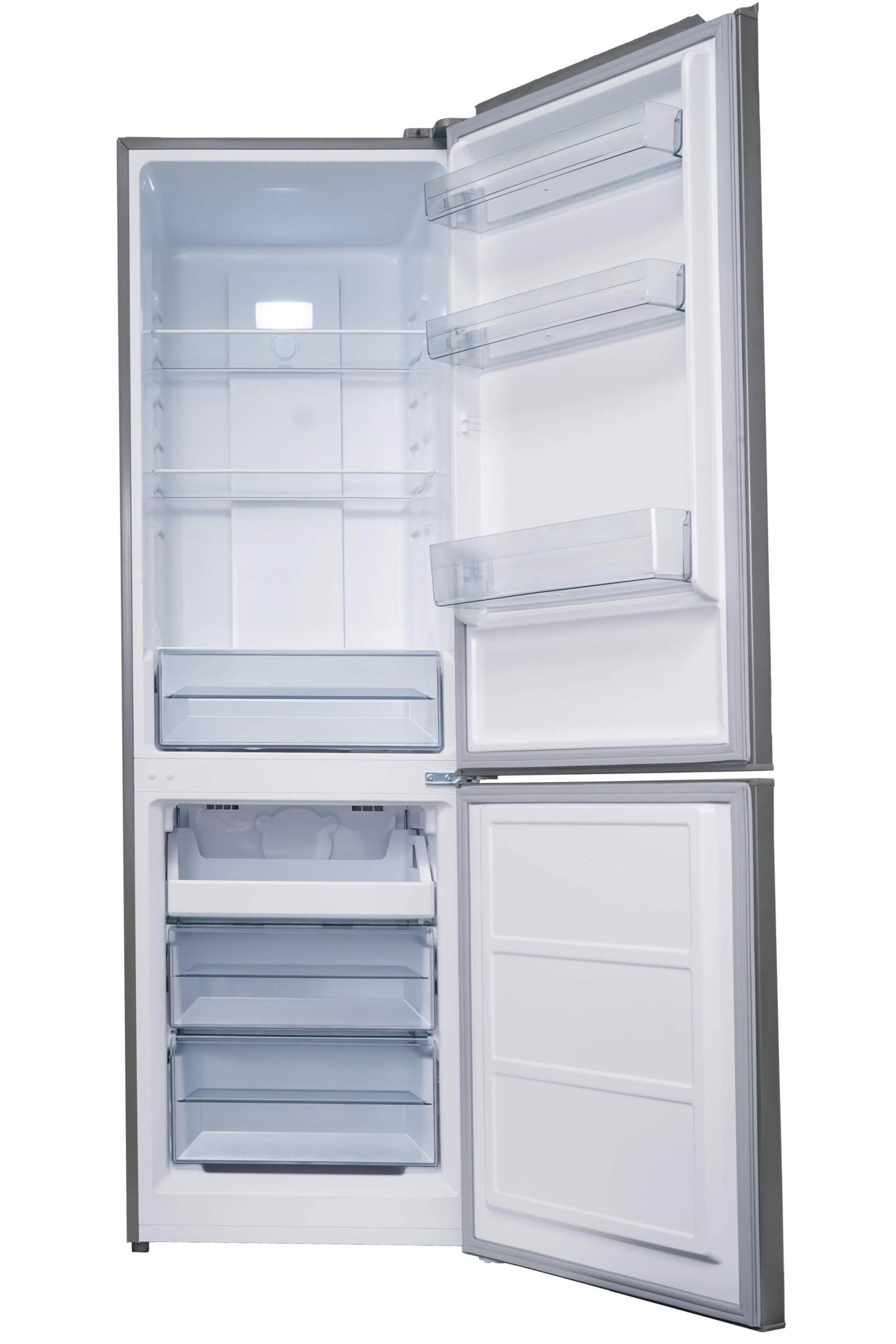 DBMF100B1SLDB Danby 10.3 cu. ft. Bottom Mount Apartment Size Fridge in Stainless Steel Look