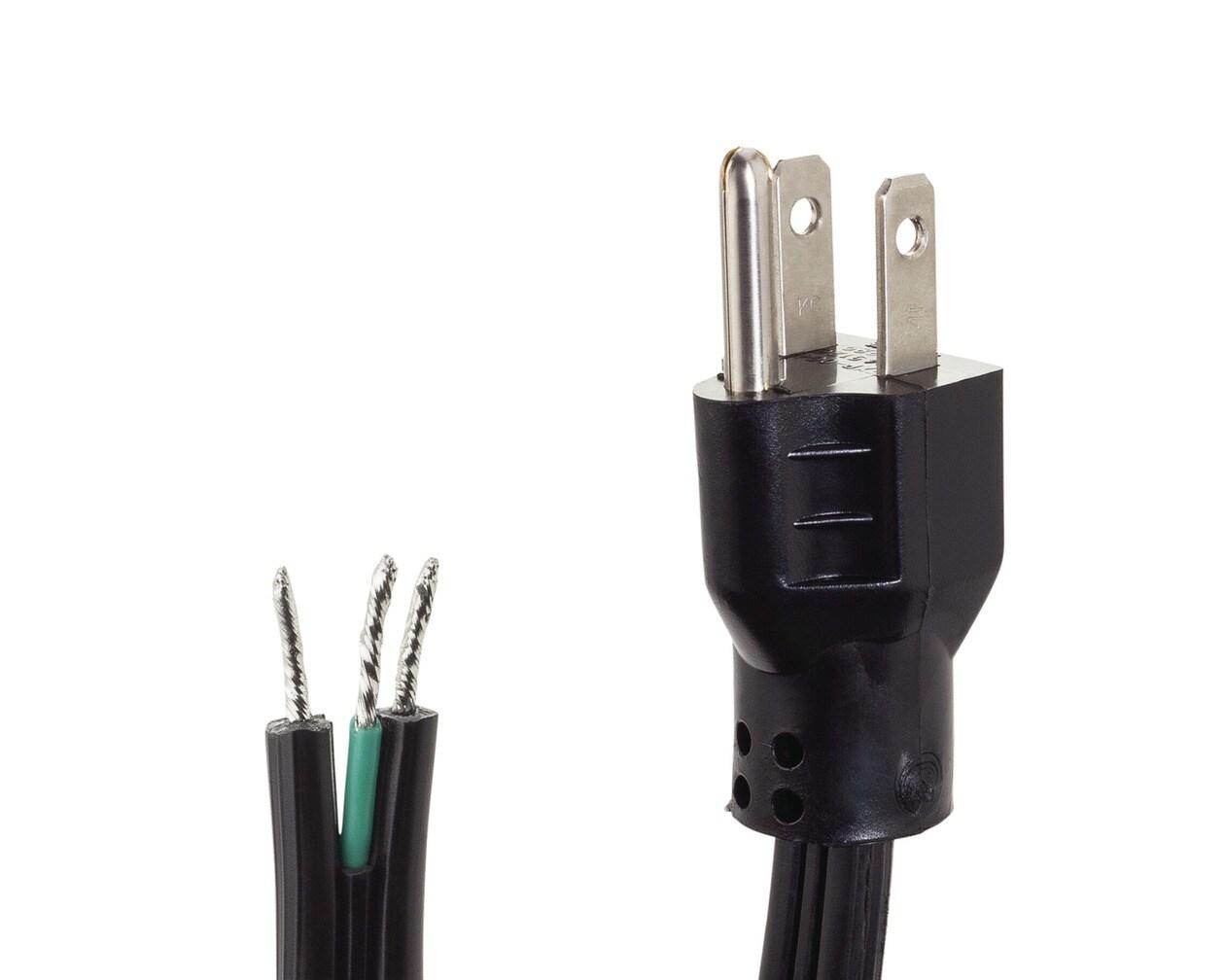 Frigidaire 5304494964 6' 15-Amp. 3-Prong Dishwasher Power Cord, Straight