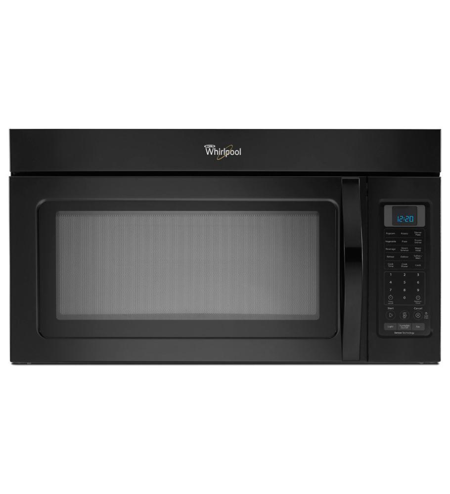 Whirlpool WMH53520AB 2.0 cu. ft. Microwave Hood Combination with Auto Adapt Fan