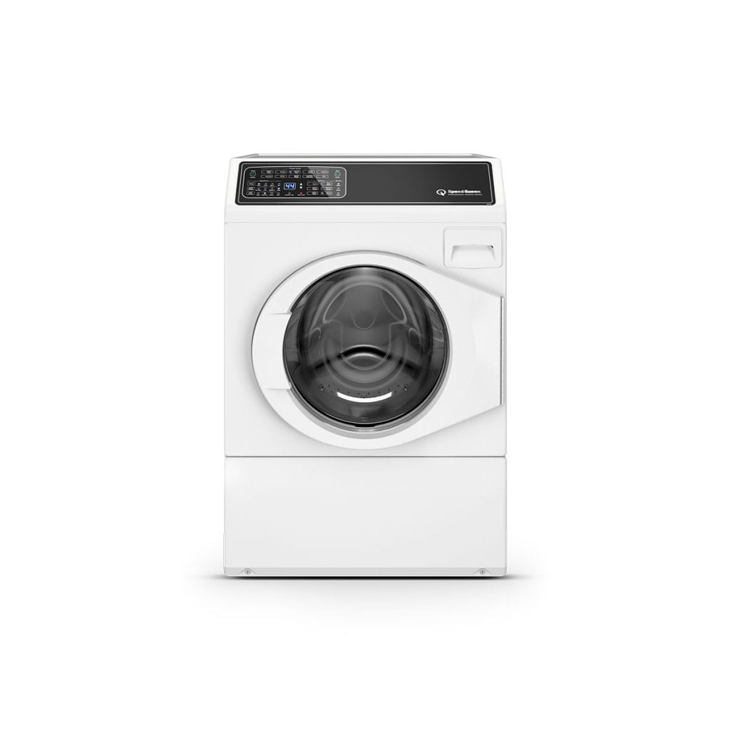 FF7 White Right-Hinged Front Load Washer with Sanitize  5-Year Warranty