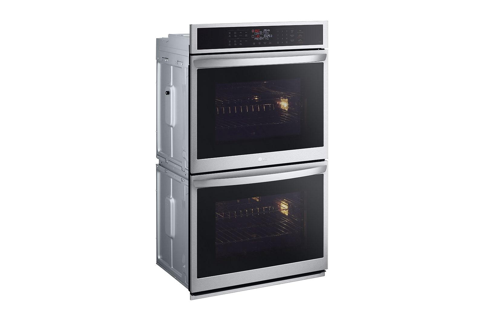 Lg 9.4 cu. ft. Smart Double Wall Oven with Convection and Air Fry