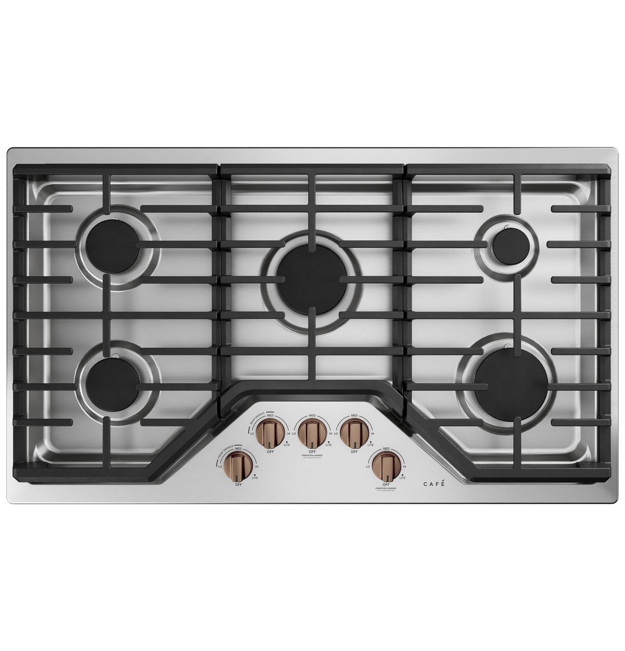 Cafe CGP70362NS1 CAF(EBACK)™ 36" Gas Cooktop