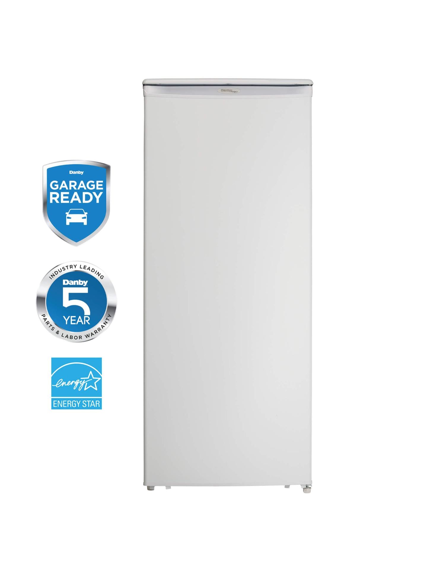 Danby Designer 8.5 cu. ft. Upright Freezer in White