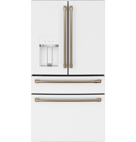 Cafe CVE28DP4NW2 CAF(EBACK)™ ENERGY STAR® 27.8 Cu. Ft. Smart 4-Door French-Door Refrigerator