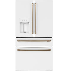 Cafe CVE28DP4NW2 CAF(EBACK)™ ENERGY STAR® 27.8 Cu. Ft. Smart 4-Door French-Door Refrigerator