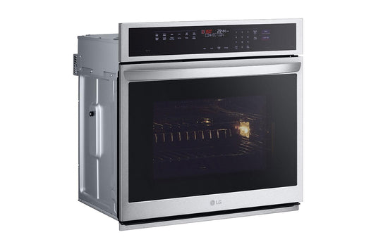 Lg WSEP4727F 4.7 cu. ft. Smart Wall Oven with InstaView®, True Convection, Air Fry, and Steam Sous Vide