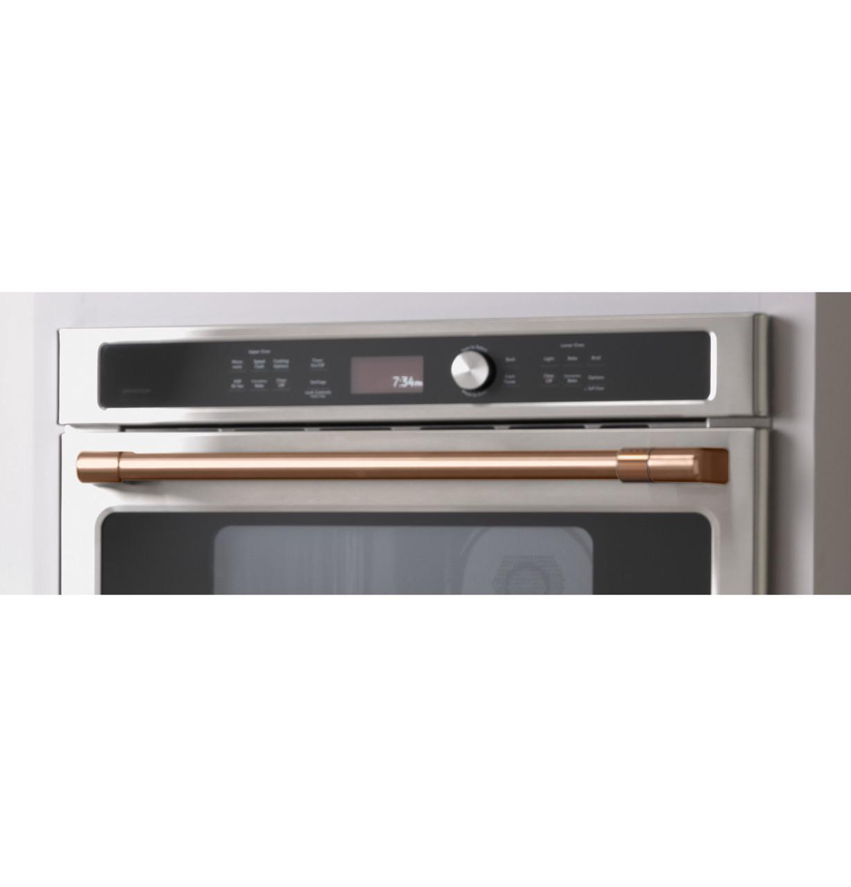 Cafe CTC912P2NS1 CAF(EBACK)™ 30 in. Combination Double Wall Oven with Convection and Advantium® Technology