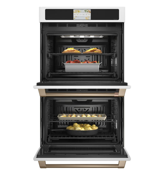 Cafe CTD90DP4NW2 CAF(EBACK)™ Professional Series 30" Smart Built-In Convection Double Wall Oven