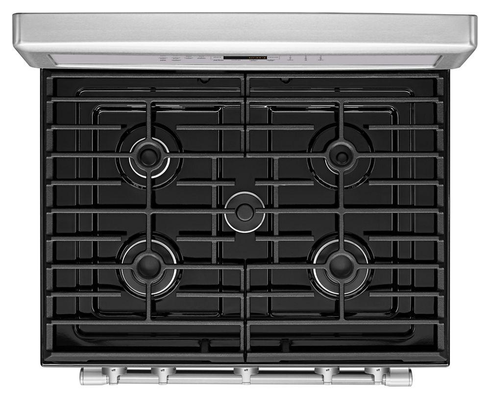 Maytag MGR8850DS 30-inch Wide Gas Range with Convection and Warming Drawer - 5.8 cu. ft.