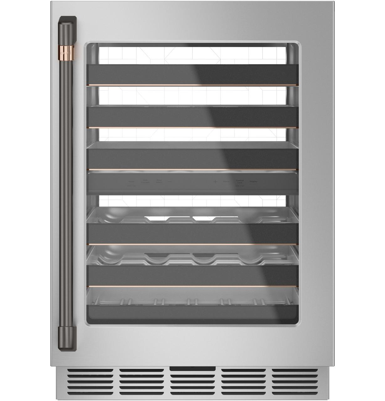 Cafe CXQW1H1PPBT CAF(EBACK)™ Undercounter Handle Kit - Brushed Black