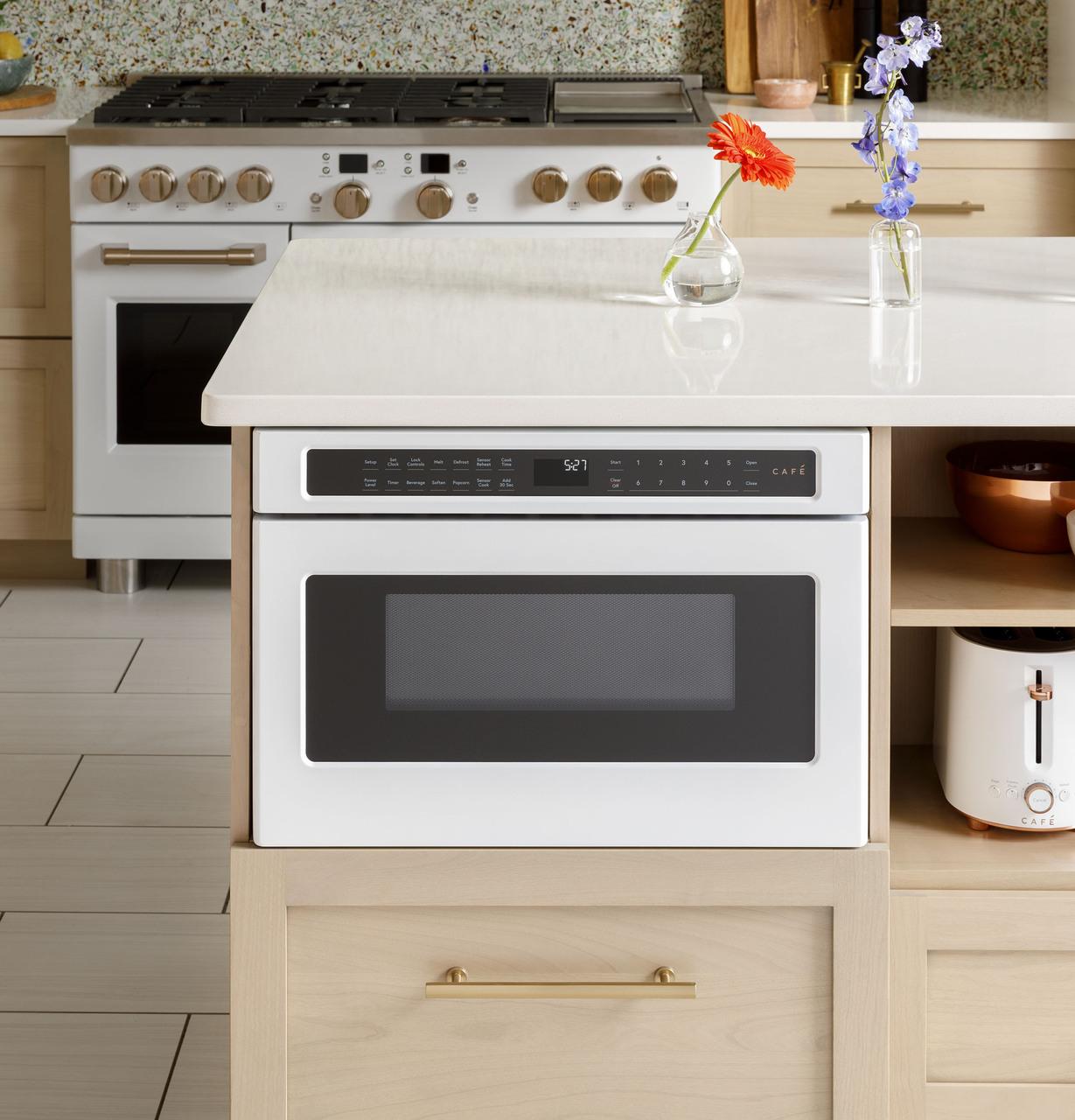 Cafe CWL112P2RS1 CAF(EBACK)™ Built-In Microwave Drawer Oven