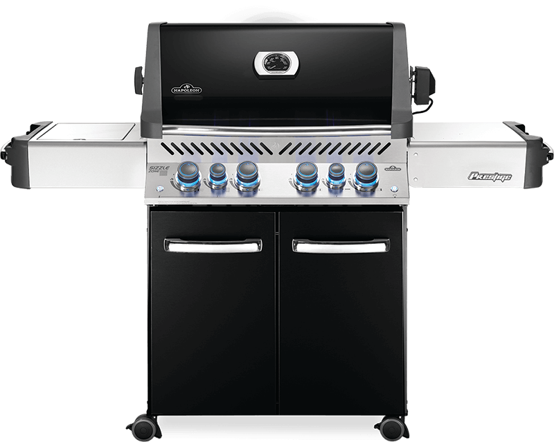 Napoleon Bbq P500RSIBPK3 Prestige 500 RSIB with Infrared Side and Rear Burner , Propane, Black