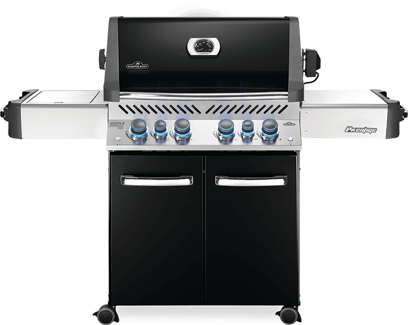 Napoleon Bbq Prestige 500 RSIB with Infrared Side and Rear Burners , Propane, Black