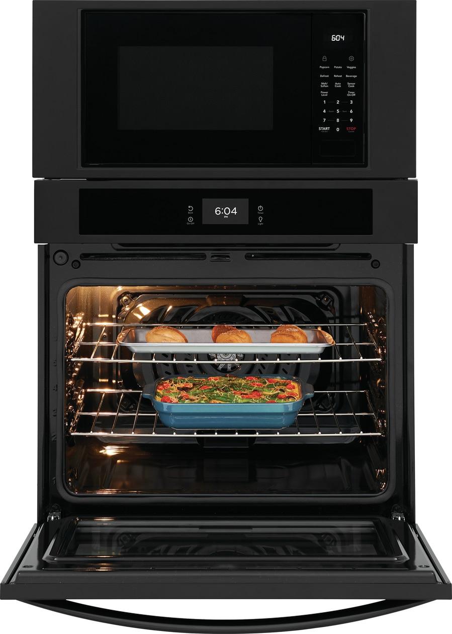 Frigidaire FCWM3027AB 30" Electric Wall Oven and Microwave Combination