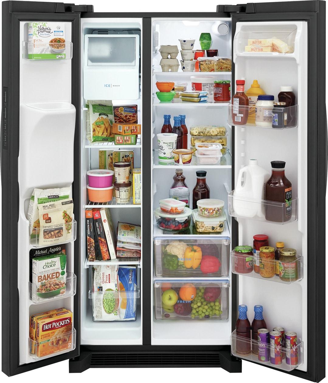 Frigidaire FRSS2323AD 22 Cu. Ft. 33" Standard Depth Side by Side Refrigerator