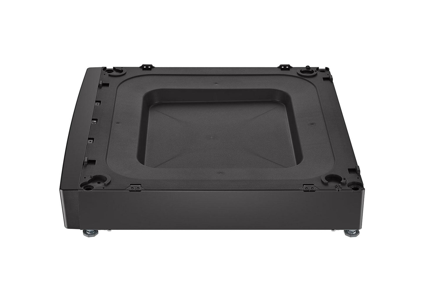 Lg WDPS2B ADA Compliant Laundry Pedestal Riser - Black Steel