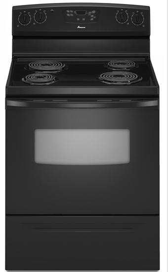 Amana AER5523XAB 4.8 cu. ft. Electric Range with Temp Assure™ Cooking System