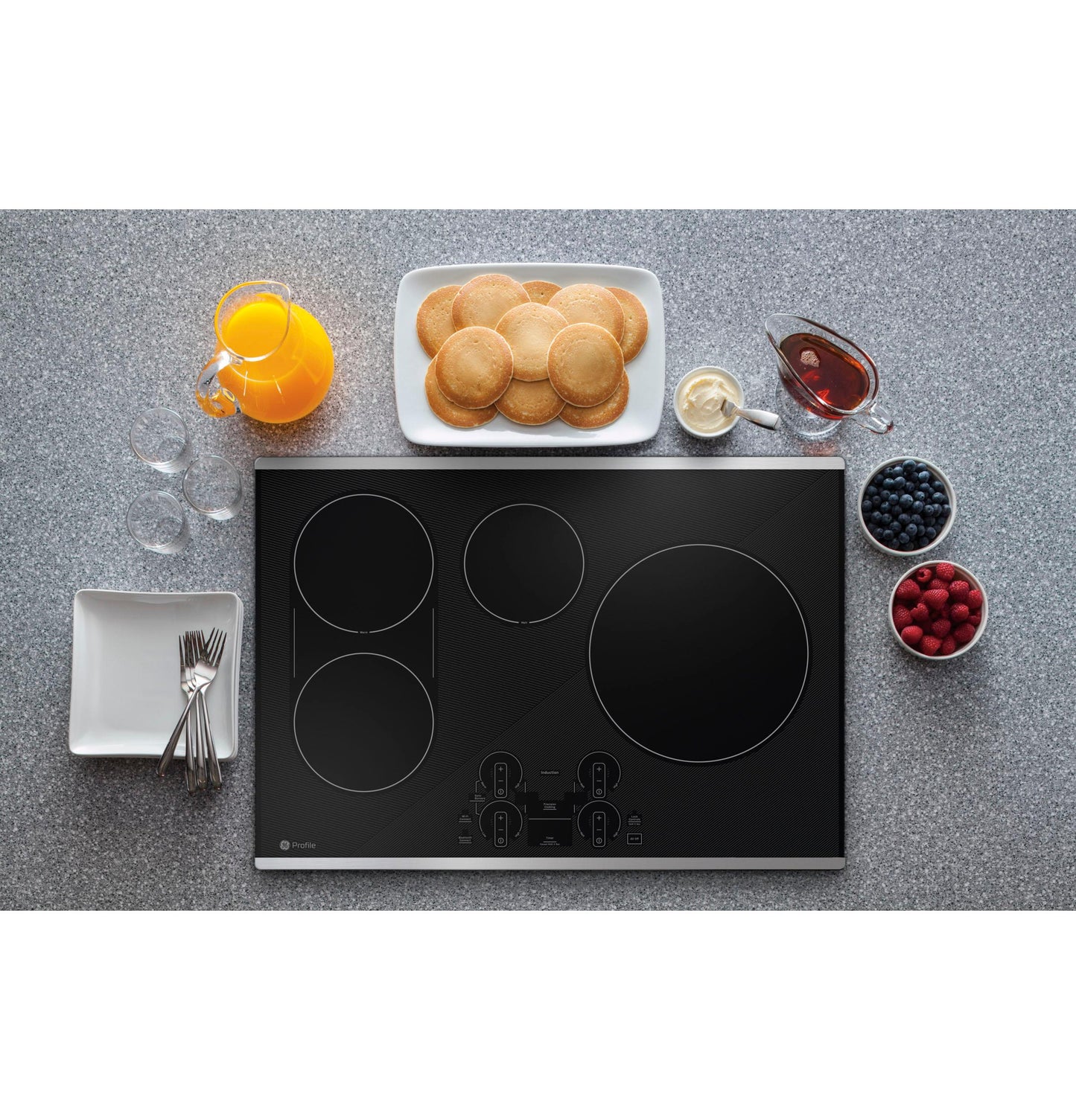 PHP9030STSS GE Profile™ ENERGY STAR® 30" Built-In Touch Control Induction Cooktop